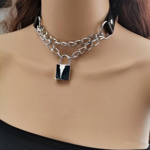 Женские кожаные чокеры TCY China At AliExpress