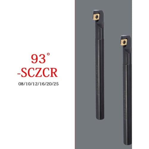 Screw Type Internal Turning Cutter S08K SCZCR06 S10K S12M S16Q S20R S25S SCZCR09 SCZCR Lathe Holder Cutter High Quality Shank