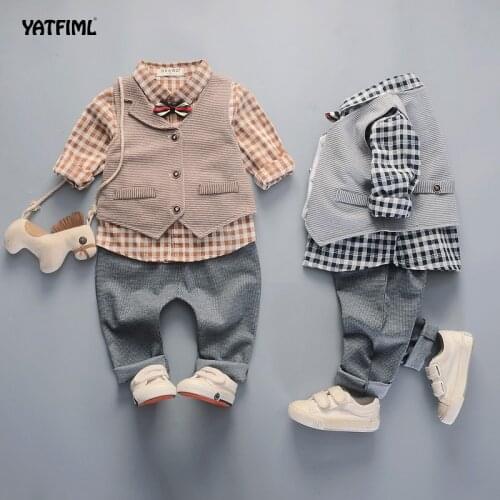 YATFIML Fashionable Suits For Boys