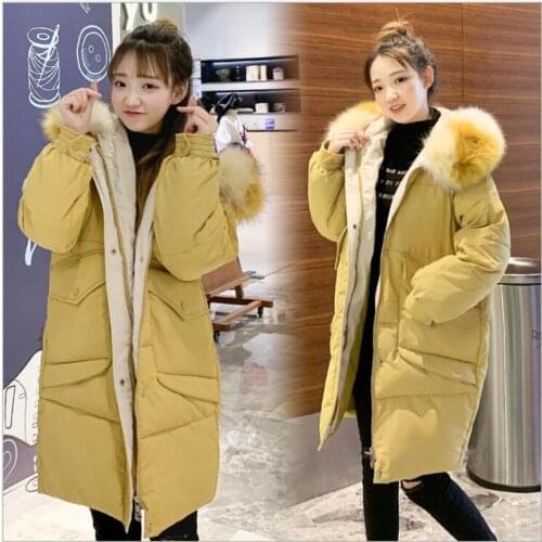 Winter Jacket Women 2019 Long cotton padded jacket Winter Coat Women Warm female Parka Outerwear casaco feminino Z165