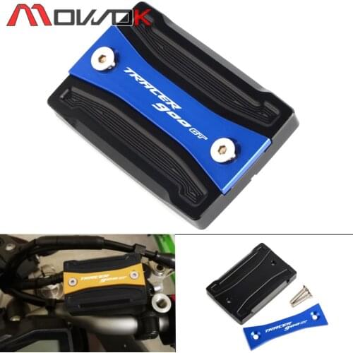 Free shipping For YAMAHA TRACER 900 GT Tracer900 2018 2019 Motorcycle CNC Aluminum Front Brake Fluid Reservoir Cover Cap