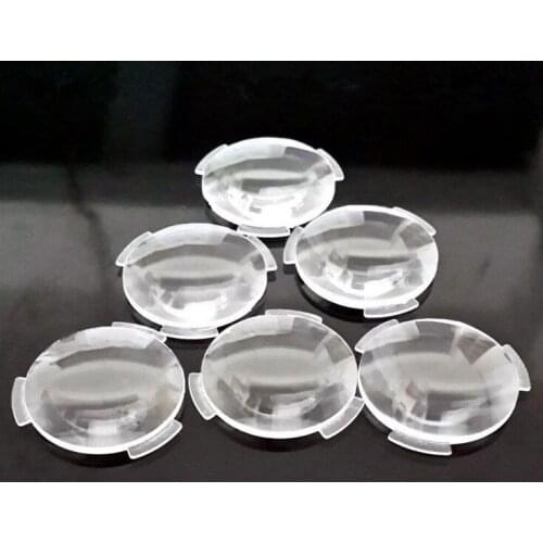 25mm biconvex lens with flaps for cardboard lens,45mm focal length samples order