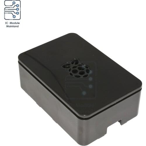 ABS Black Case Cover Removable Shell Box Competitable with for Raspberry Pi 3 PI 2 B+ Good Heat Radiation Enclousre