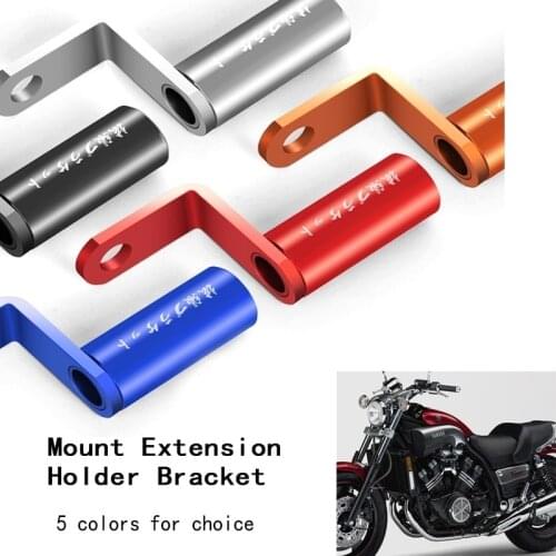 Motorcycle Parts E-bike Moto Modification Parts Headlight Rear View Mirror Mount Multi-function Mobile Phone Expansion Bracket