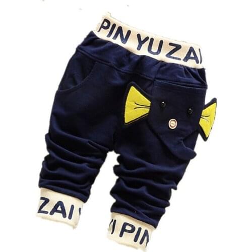 Children Clothing Pants 2020 Hot Sale Baby Children Kids Boys Girls Cute Cartoon Shark Cartoon Elephant Pants Trousers Pants