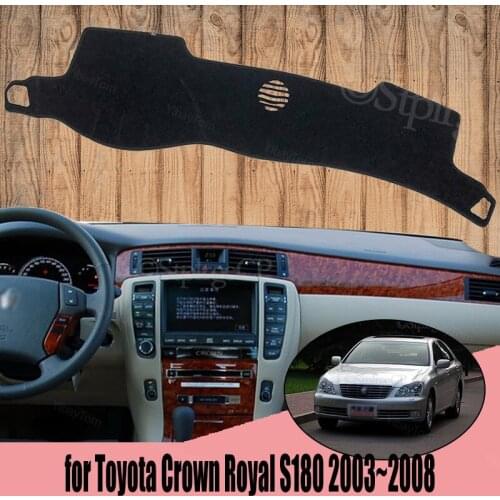 For Toyota Crown Royal S180 2003~2008 Car Styling Covers Dashmat Dash Mat Sun Shade Dashboard Cover Capter