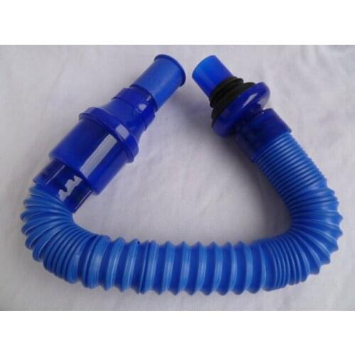 Drainage pipe new blue pots plastic under the water pipe double deodorant flap basin scalable stereotypes plastic head