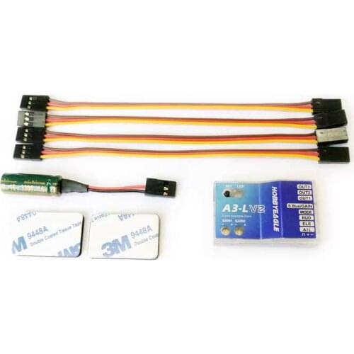 Hobbyeagle A3-l V2 3-axis Airplane 3d Avcs Gyro Stabilizer For All Rx Sbus Rc Airplane Drone Quadcopter Spare Parts Acces