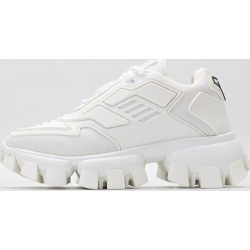 White Casual Women Running Shoes Genuine Leather Top Quality Sport Shoes For Men Athletic Walking Ladies Sneakers Brand 35-44