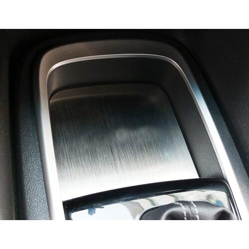 Lsrtw2017 Stainless Steel Car Interior Storage Box Slot Gear Panel cushion Trims for Chevrolet Cavalier 2017 2018 2019 2020