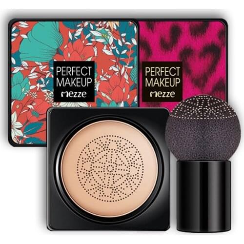 Mezze Summer Hot BB Cream Mushroom Air Cushion BB Leopard Print Concealer Water Sense Collagen Cream Cosmetics Whitening Cream