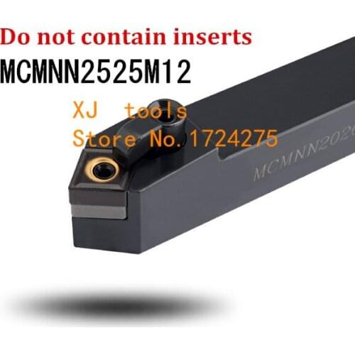 MCMNN2525M12 Turning tool,CNC turning tool holder,External turning tool,M Type Clamping Lathe cutting tools For CNMG120404/08