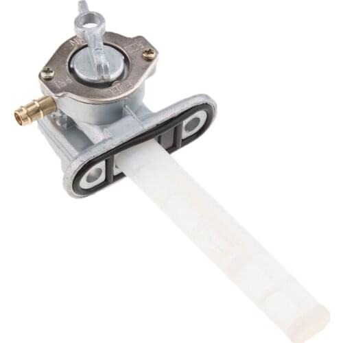 Motorcycle Motorbike Fuel Tank Valve Petcock Metal for Suzuki GSX750F 1989-2006 Silver
