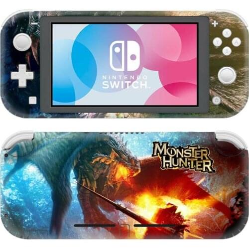Monster Hunter NintendoSwitch Skin Sticker Decal Cover For Nintendo Switch Lite Protector Nintend Switch Lite Skin Sticker Vinyl