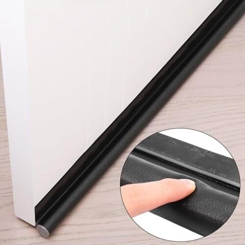 96cm New weather stripping door bottom sealing strip guard stopper noise blocker sound proof foam window gap filler Hardware