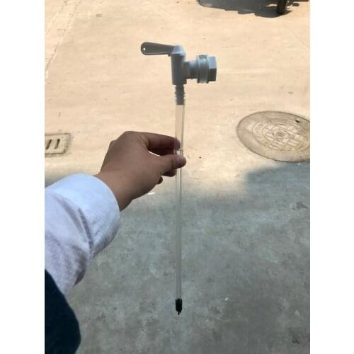 New update homebrewing Plastic 13" length 3/8" OD Beer Bottle Filler with Snap Tap and silicone tube