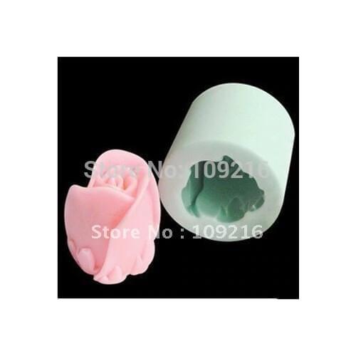 Wholesale!!!1pcs Rose Pillars (R0141) Silicone Handmade Soap Mold Crafts DIY Mold