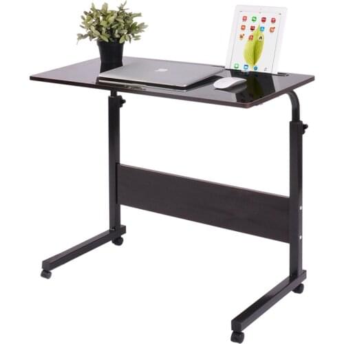 Adjustable Removable Lazy Ergonomics Table Bed Bedside Computer Desk Manual Lifting Portable Laptop Standing Desk 40*80 CM