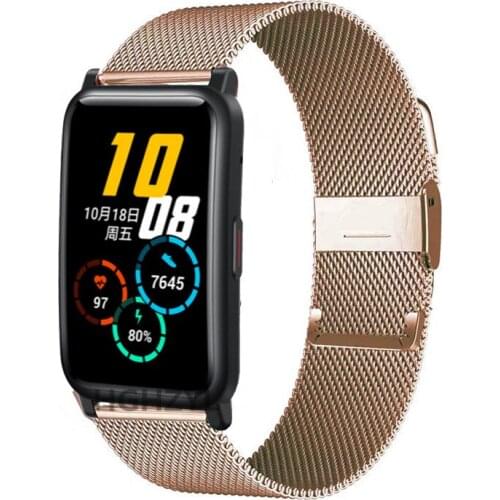 For Huawei HONOR Watch ES Strap Milanese Replacement Band Bracelet for Honor Watch ES Smart Watch Wristband Belt Accessories