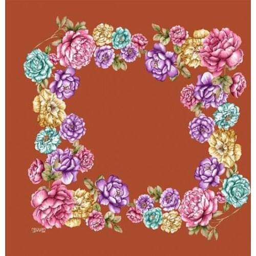 REYYAN SILK HOLLOW OYALIK WRITING PATTERN-16285-RENK-11