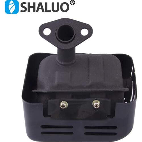 Super Quiet Water Pump Engine Muffler Silencer 168F 170F assembly For 7.5HP Gasoline Generator GX160 GX200