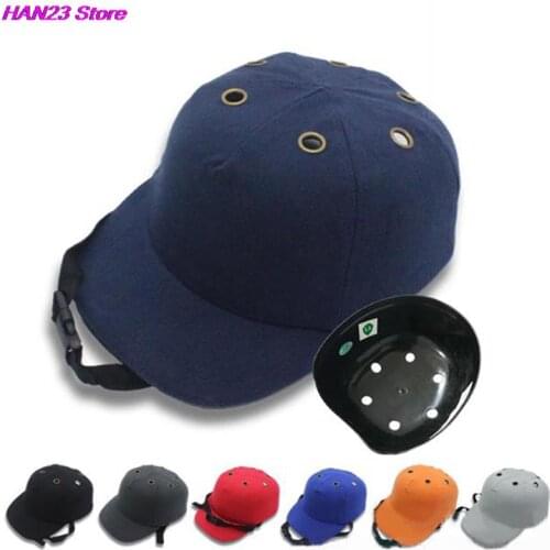 Safety Cap Helmet Baseball Hat Style Hard Hat For Work Factory Head Protection Work Safety Summer