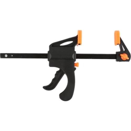 1pc Woodworking Bar F Clamp Clip Hard Grip Quick Ratchet Release DIY Carpentry Hand Vise Tool 4 inch or 6 inch Clamps