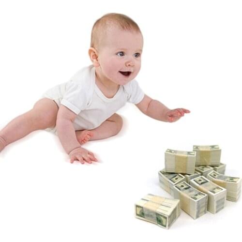 100Pcs Accessories Doll House Restaurant Food Display Decorations 100 Sheets Mini Dollar Dollhouse Table Miniature