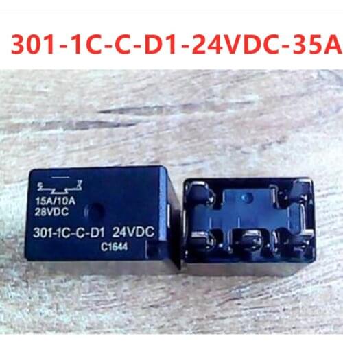20pcs 5-pin relay 301-1C-C-D1-24VDC 301-1C-C-D1-24VDC-35A