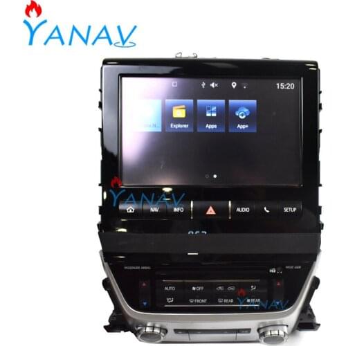 Car multimedia Video player Interface for-TOYOTA Land Cruiser LC200 2016-2019 Android system car GPS navigation Video interface