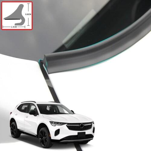 For Buick Envision 2019-2022 DIY Car Seal Strip Windshied Spoiler Filler Protect Edge Weatherstrip Strip Sticker Car Accessories