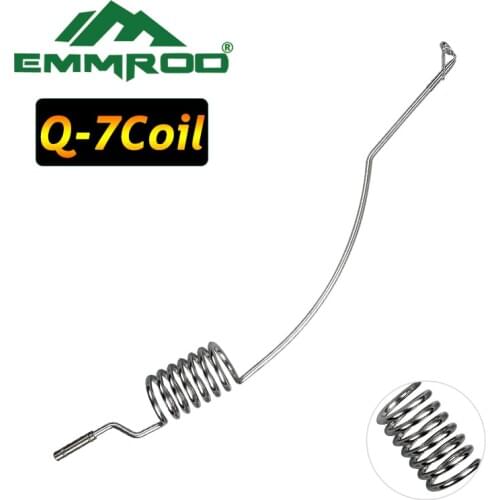 Emmrod Q-7 Coil Fishing Casting Rod End Only Stainless Ocean Boat Fishing Rod Great for Casting Fishing Bait Casting Rod