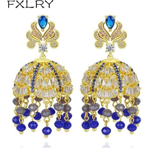 Этнические серьги FXLRY China At AliExpress