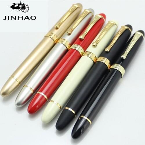 Jinhao X450 Sky Blue/Black/Gold/Red /Pink/Purple 22 colour Metal Rollerball Pen luxury school&office supplies pen New Arrival