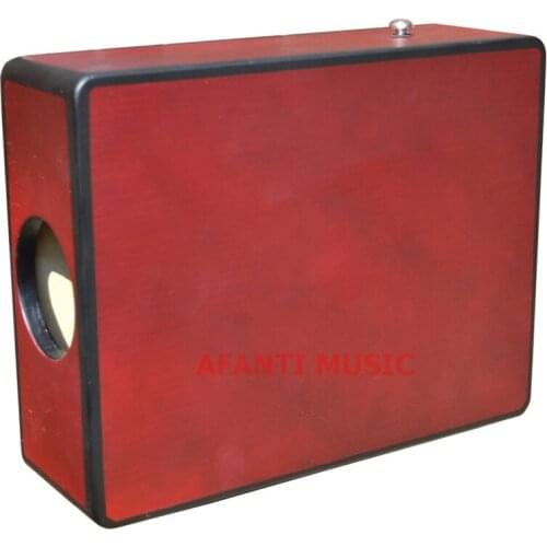 Afanti Music Rosewood / Birch Wood / Natural Cajon Drum (KHG-170)