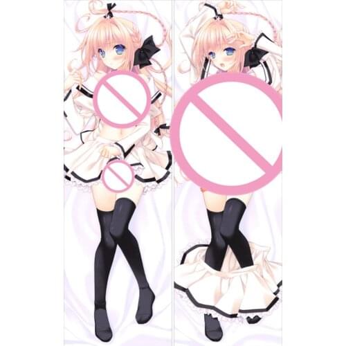 Galgame Tsuriotsu Tsuki ni Yorisou Otome no Sahou sexy girl Kokura Asahi Sakurakouji Luna Yanagase Minato body Pillowcase