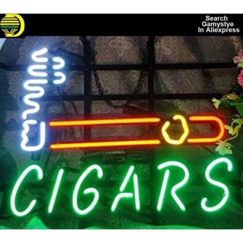 Neon Sign Cigars Believe Love Sweet Lamps Home Signs Beer Bar Pub Neon Light Lamp Wall Sign Neon Sign for Wall Bedroom Room Club