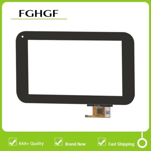 Original New 7 inch Touch Screen Digitizer Sensor Glass Sensor Panel Front Glass Lens For Toshiba AT7-A Black