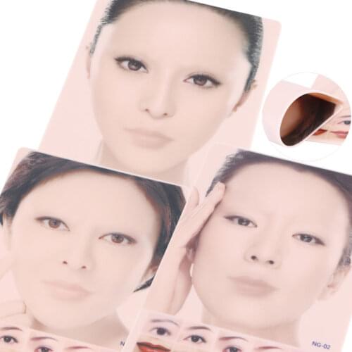 Permanent Makeup 4D False Practice Skin Silicone Beauty Eyebrow Lips Face Tattoo