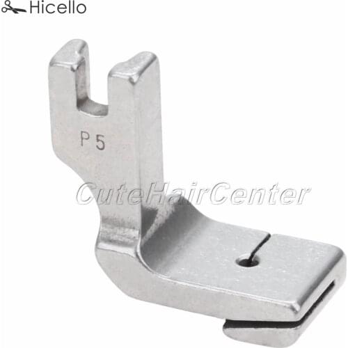 P5 Industrial Flatcar Sewing Machine Wrinkled Foot Steel Presser Feet Thick Material Sew machine Parts Hicello