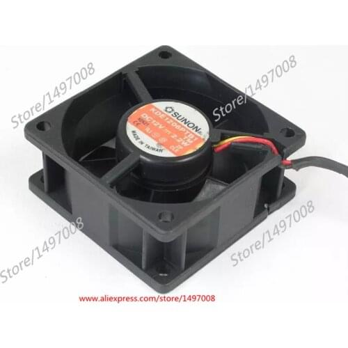 SUNON KDE1206PTB1 TM DC 12V 2.2W 60x60x25mm Server Cooling Fan