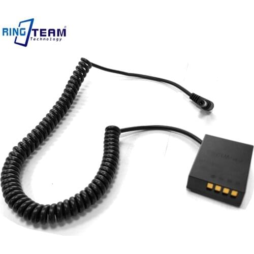 W126S CP-W126 DC Coupler Connector Coiled Cable DC5521 for Fujifim Camera X-T3 T2 T1 A1 A2 A3 E1 E2 Pro1 Pro2 T10 HS33 HS35 HS50