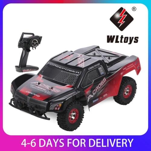 Wltoys 12423 50km/h High Speed truck off-road Short Course Truck 1/12 update version 2.4G 4WD RTR RC Car childrens toys Kid