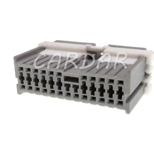 1 Set 24 Pin Automotive Connector Wire Electric Cable Socket With Terminals