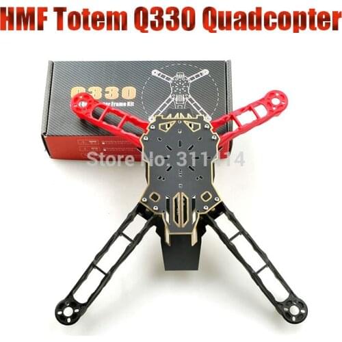 1set HMF Totem Q330 Alien Across RC Quadcopter Frame 330mm High-strength Lightweight For DIY Multirotor FPV Drone As F330 FS