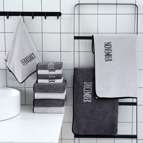 3 Pcs/Lot Baby towel + Bath Towel Newborn Baby Gift kids Swimming Beach Toallas Month Letters Baby Towel Set