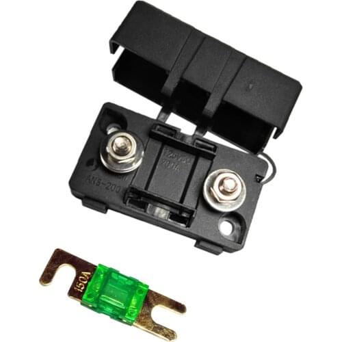 Car Mini ANS Fuse Holder Fusebox Block Dustproof Cover 150A+100A