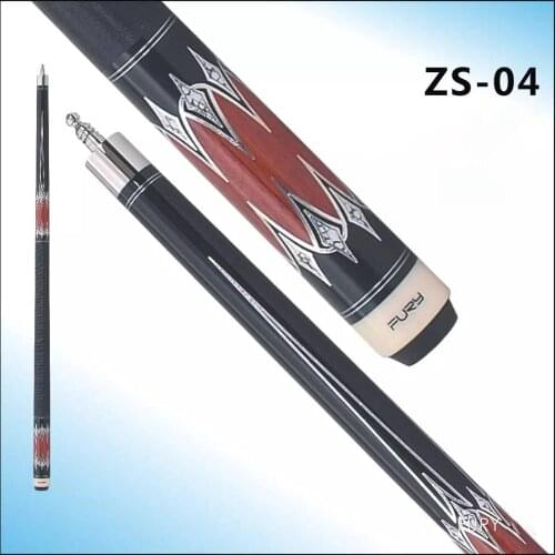 FURY ZS-4 Pool Cue Stick Kit Billiard Cue 11.75mm Tiger Everest M Tip Maple Shaft Line Wrap Professional Billiard For Beginner