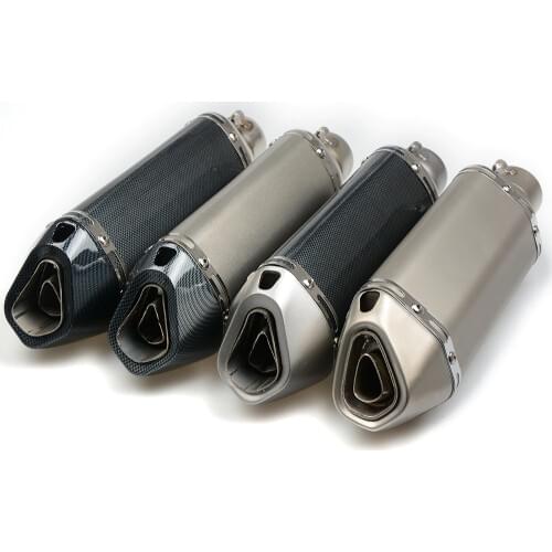 Motorcycle exhaust pipe Muffler Modified Scooter Exhaust Muffle For SUZUKI B-KING 2008 2009 2010 2011