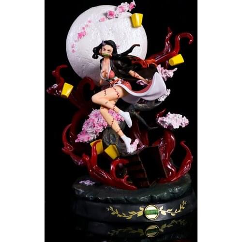 Kawaii Demon Slayer PVC Japan Action Figure Model Toys 31cm Cute GK Kamado Nezuko Sexy Room Decor Ornaments Dolls Gift for Boys